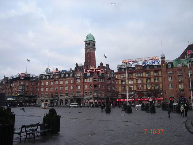 Náměstí v Kodani, 7.1.2007 © Saurav Garg