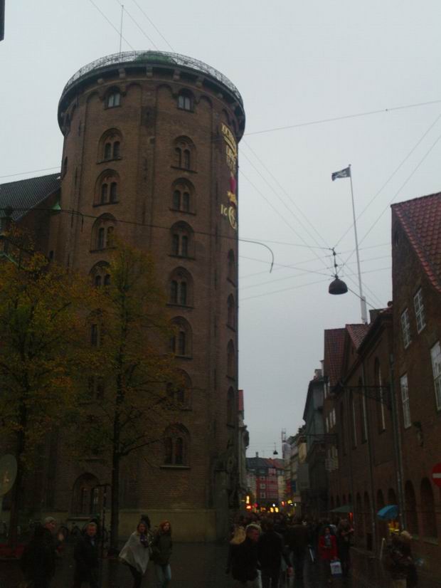 Kodaň: věž Rundetårn © Tomáš Kraus, 25.10.2014
