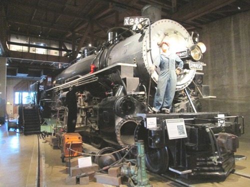 7.7.2015- Sacramento, CA- železničné múzeum- Pacific 4-6-2, Southern Pacific #2467 ©Juraj Földes