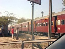 Vlakové nešťastie v Indii
