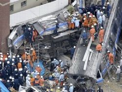 Vlakové nešťastie v Japonsku