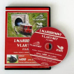 DVD 1. narodeniny VLAKY.NET v predaji