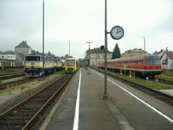 Výluka na trati Plzeň - Schwandorf