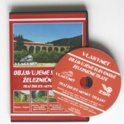 DVD - Objavujeme slovenské železničné trate - Trať ŽSR 173: Mlynky - Telgárt