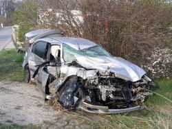 Nehoda na železničnom priecestí v Jarovciach