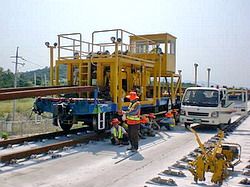 Systém Rheda 2000® na vysokorýchlostných tratiach Taiwanu a Kórey