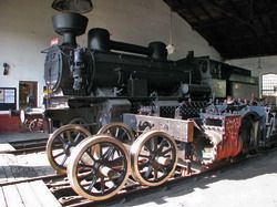 Nahlédnutí do jaroměřského muzea: parní lokomotivy