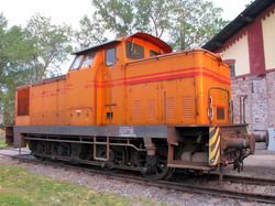 Nahlédnutí do jaroměřského muzea: motorové lokomotivy