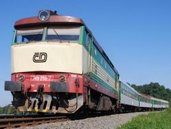 Letní nasazení řady 749 na trati Olomouc – Krnov