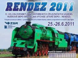 RENDEZ 2011: 13. celoslovenský zraz historických železničných vozidiel