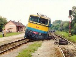 Železničné nehody - Bod zlomu, zlom bodu