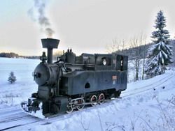 Oravská lesná železnica pozýva na zimné jazdy