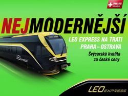 Švýcarská (stálá) kvalita za české (pohyblivé) ceny, to je LEO Express