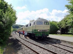 Brohltalbahn - úzkokolejkou od břehu Rýna