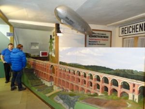 Cihlové viadukty v Sasku a jejich modely