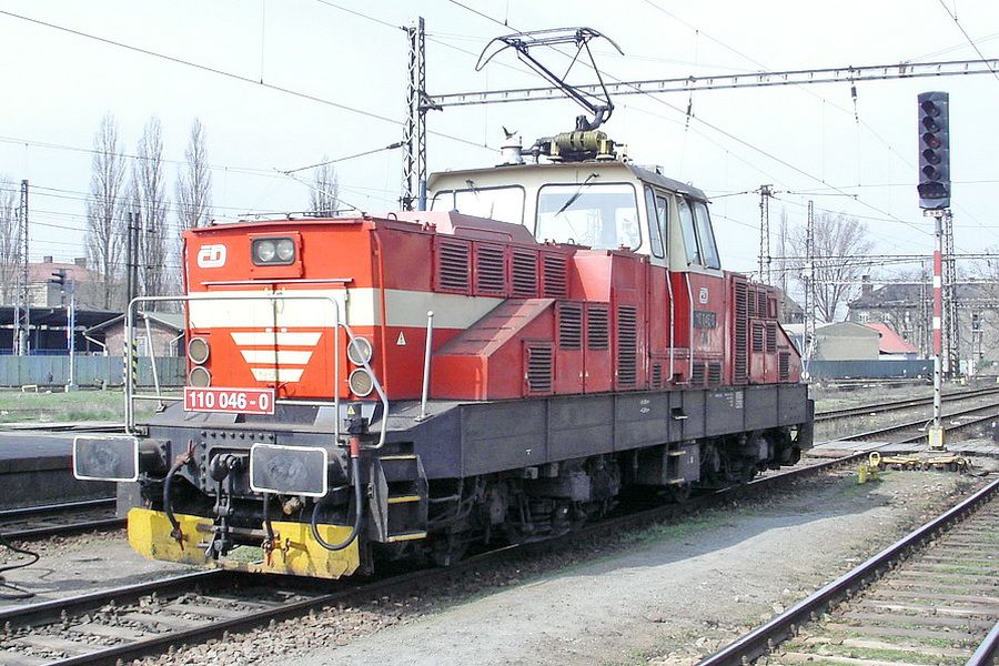 Elektrické lokomotivy na našich kolejích: řada 110