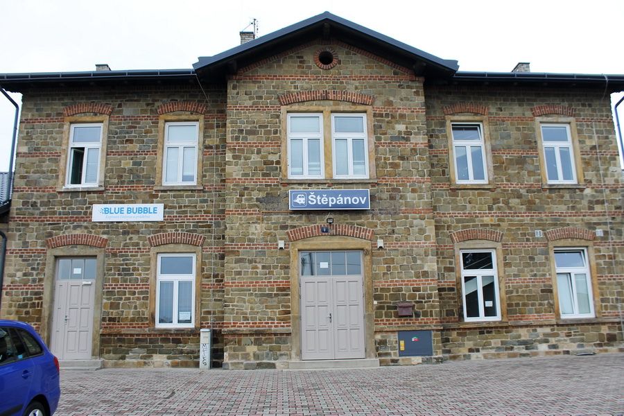 Výpravní budova ve Štěpánově opět poslouží veřejnosti