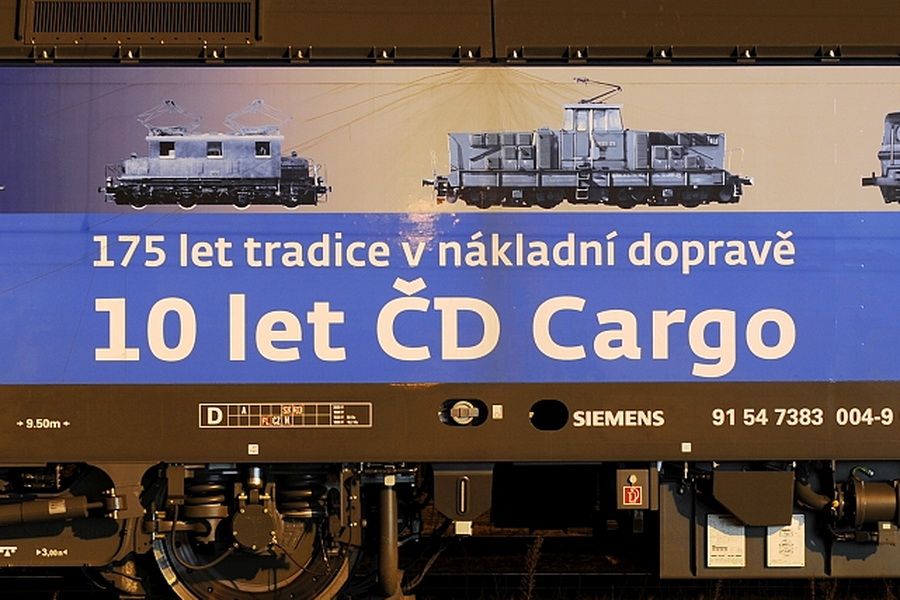 ČD Cargo zve na oslavy svých 10. narozenin