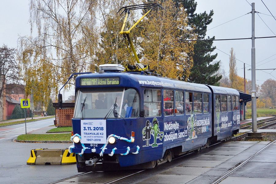 Ukončení provozu tramvají typu Tatra K2 v Ostravě
