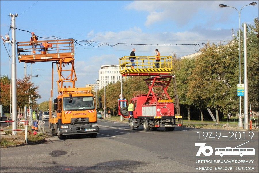 Ohlédnutí za výstavbou nové trolejbusové trati v Hradci Králové
