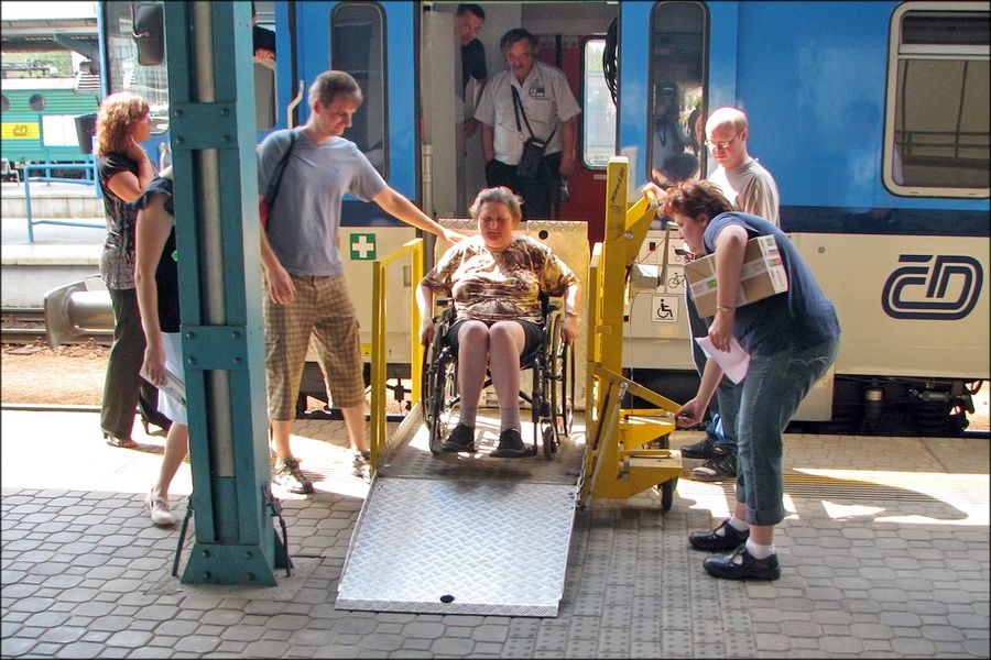 Naše téma: Cestující s handicapem 