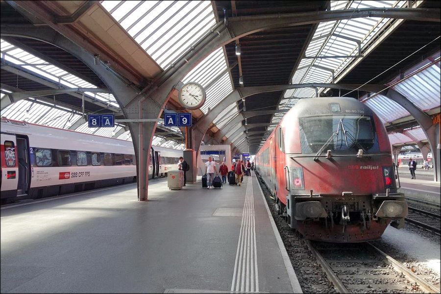 Švajčiarsko vlakom (1)