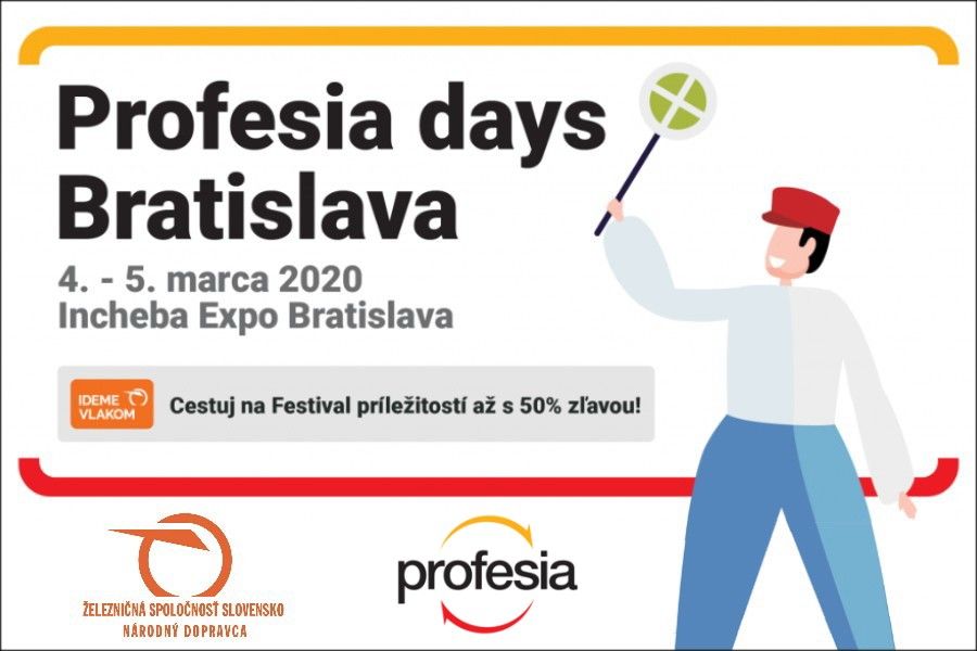 Vlakom ZSSK na festival pracovných príležitostí