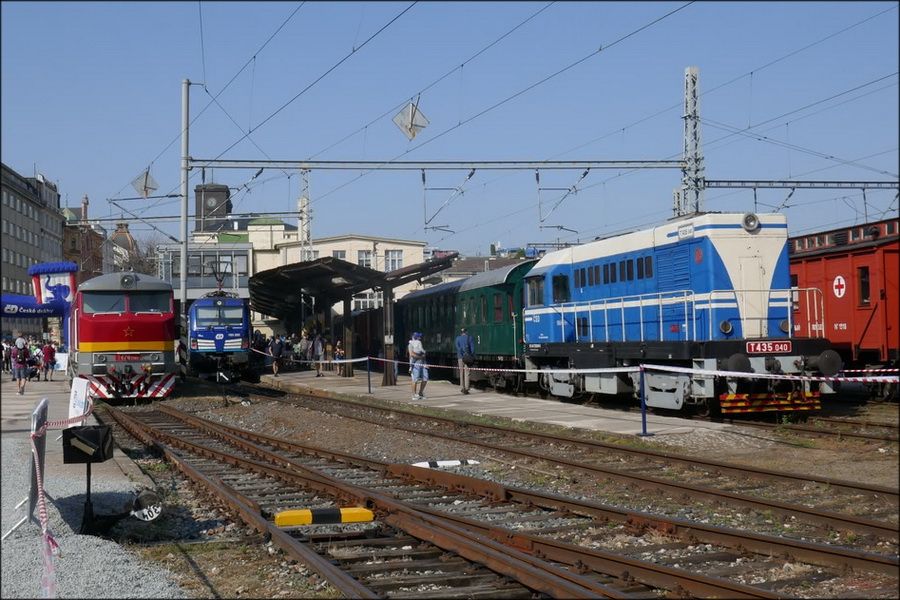 Pražský železniční den slovem a obrazem