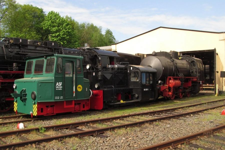 Německá železniční muzea na dosah