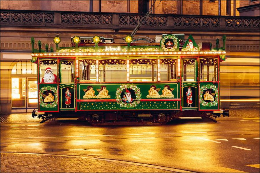 Vánoční tramvaje