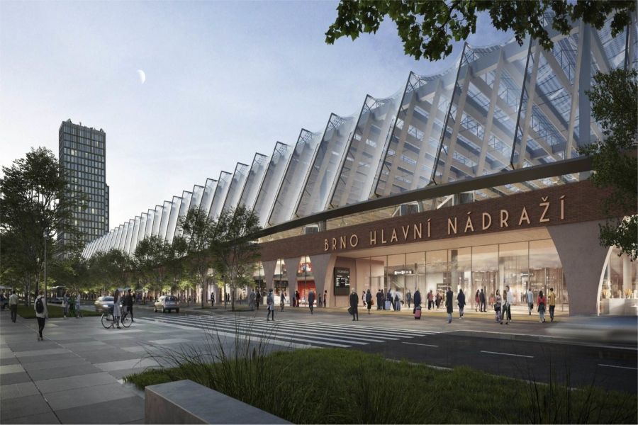 Mezinárodní soutěž na nové hlavní nádraží vyhráli nizozemští architekti Benthem Crouwel