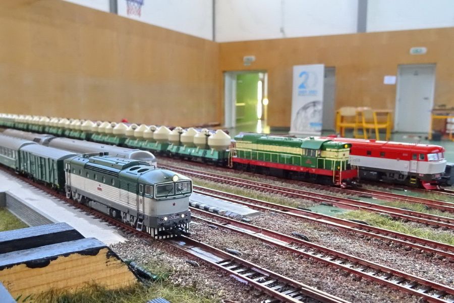 Modulárske stretnutie železničných modelárov SPŠ dopravná 2022