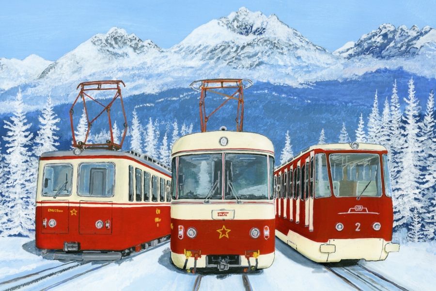 Doprava v Tatrách - Ilustrovaný sprievodca