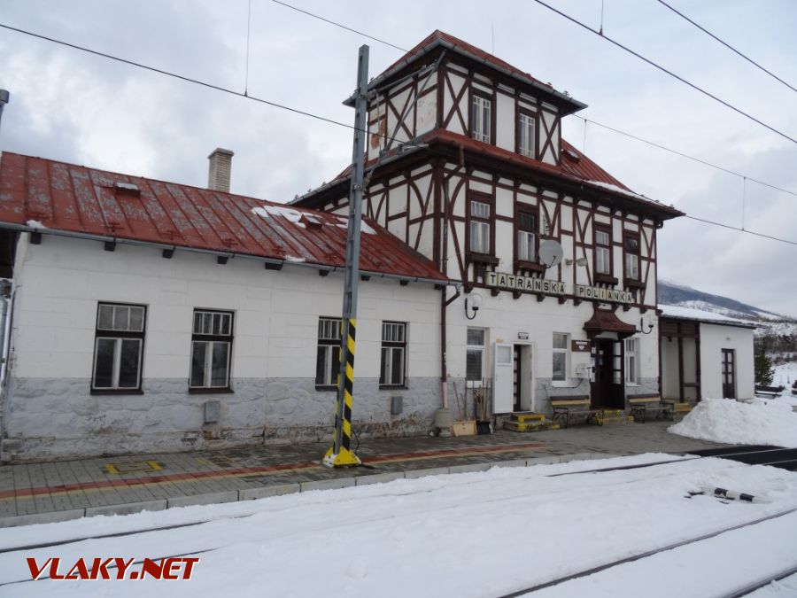 Stanica Tatranská Polianka pred rekonštrukciou