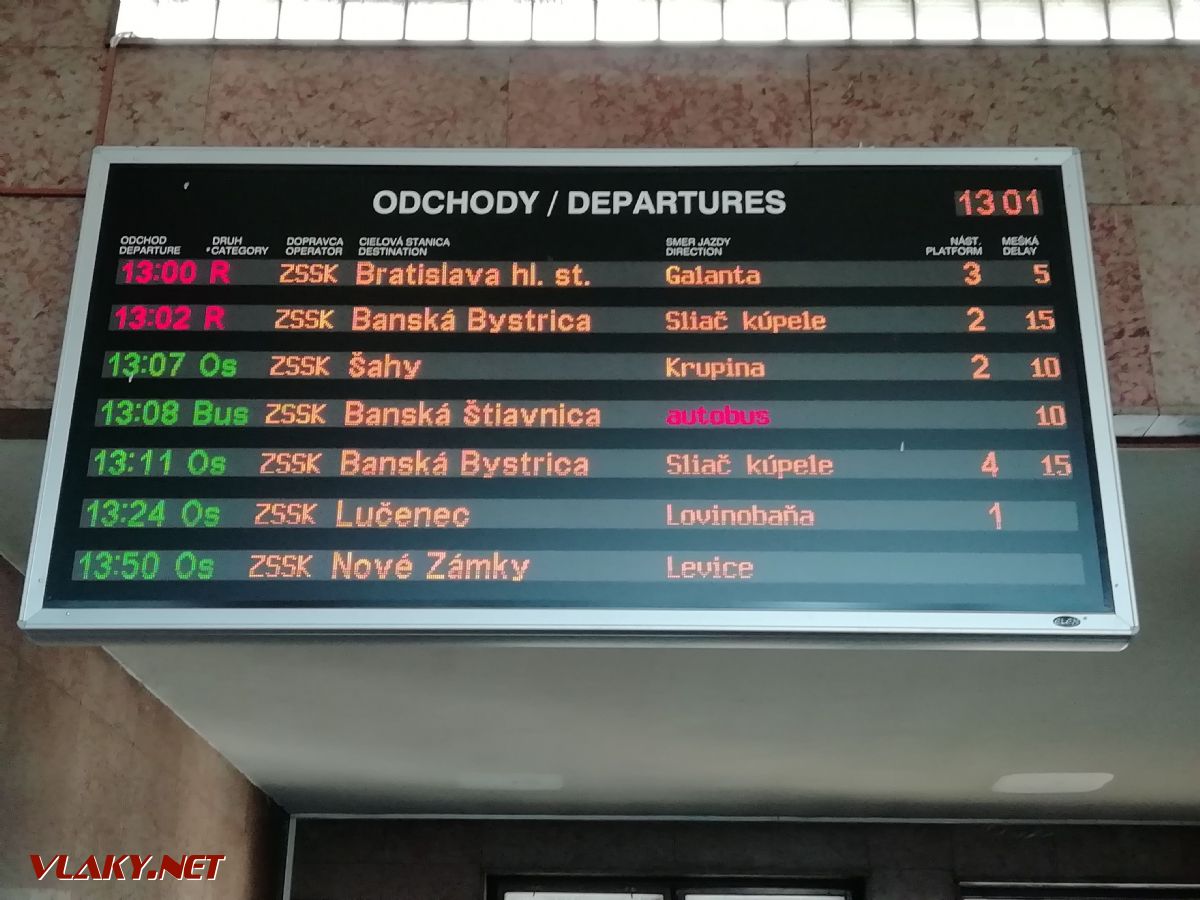 Obnovenie osobnej dopravy na trati Zvolen - Šahy
