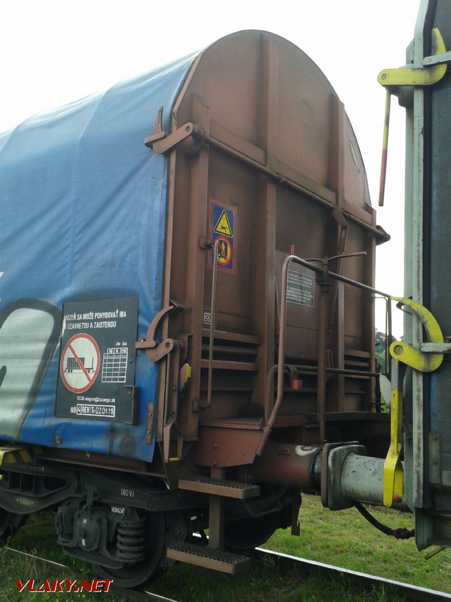 odstavené vagóny Shimmns ZSSK Cargo