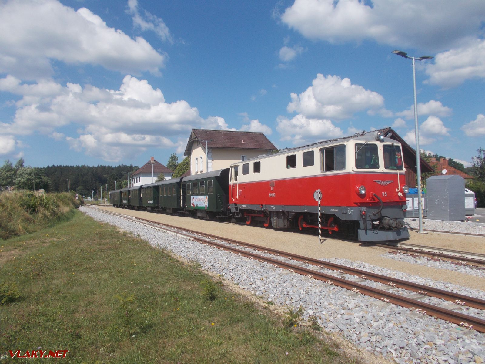 Waldviertelbahn: Gmünd NÖ -  Litschau (AT)