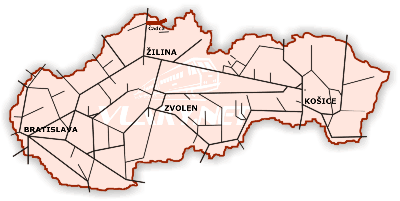 ŽSR 129: Čadca - Skalité Serafínov - Zwardoň (PL)